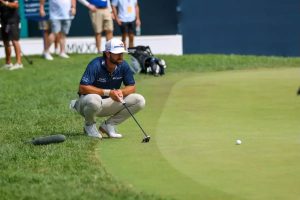 Cameron Young surges with solo 62 at Tour Championship to climb leaderboard
