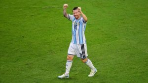 Cape Verde stars gatecrash Lionel Messi interview after epic world cup thriller