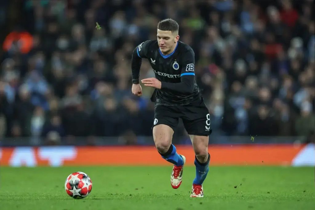 Christos Tzolis informs Arsenal of interest in £35m transfer from Club Brugge