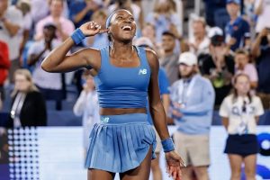 Coco Gauff blasts critic after viral Cincinnati title celebration with family