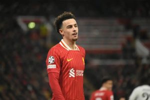 Curtis Jones confronts Dominik Szoboszlai after Liverpool’s pre-season win in new footage