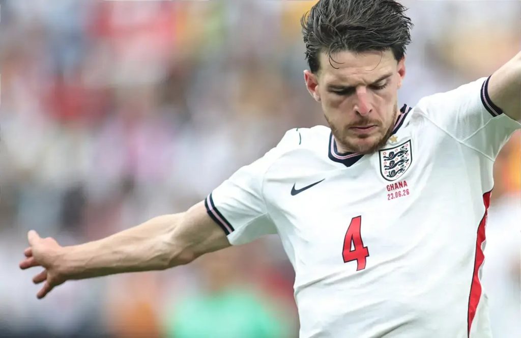 Declan Rice faces crucial suspension threat ahead of england’s round of 32 clash