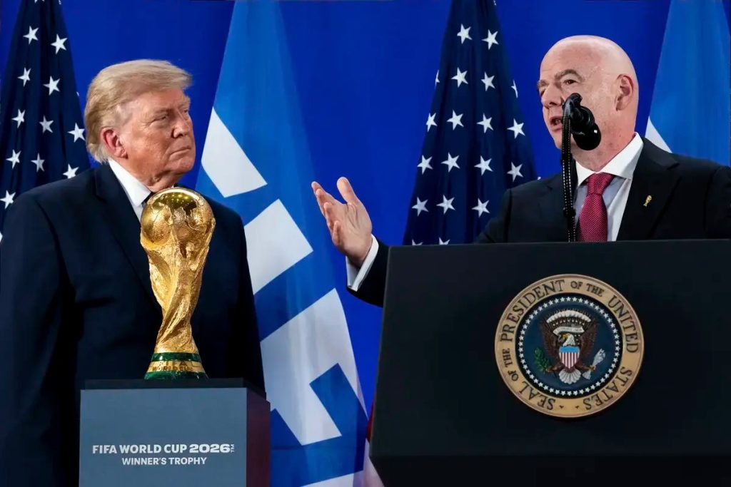 Donald Trump vows to do everything to save Gianni Infantino as FIFA president