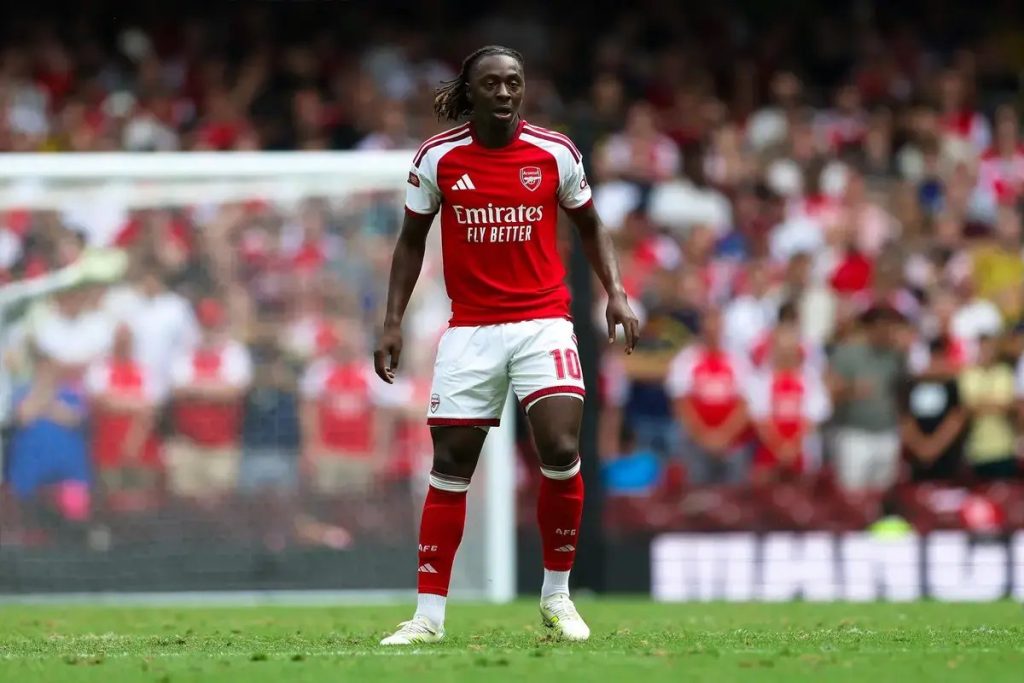 Eberechi Eze takes center stage as arsenal’s key left-wing option after summer exits
