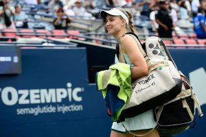 Elena rybakina closes in on wta no. 1 after sabalenka’s early Canadian open exit