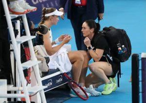 Elena Rybakina forced to retire with left ankle injury ahead of US Open