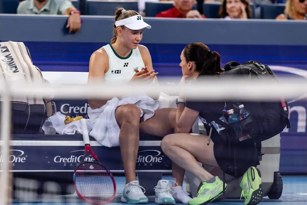 Elena rybakina retires with Achilles heel pain, US Open participation uncertain