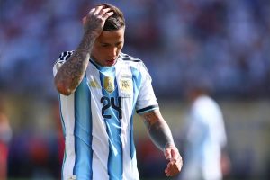 Enzo Fernandez responds to World Cup final red card with heartfelt message to Argentina fans