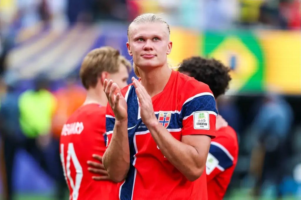 Erling Haaland challenges Wayne Rooney to honor rowing bet after Norway’s World Cup win