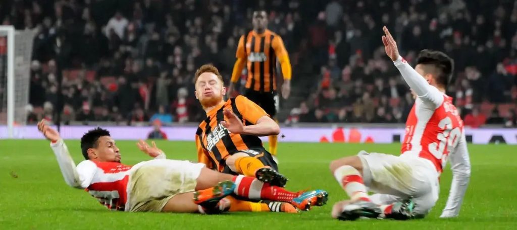 Former Arsenal star Francis Coquelin rushed to hospital with broken eye socket