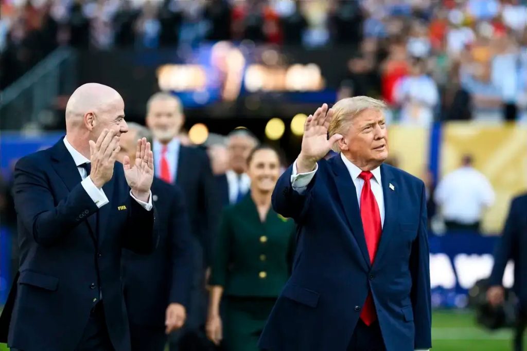 Gianni Infantino’s plan to sell World Cup invites FA scrutiny over football’s own commercial sellout
