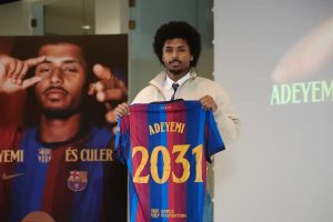 Hansi Flick says Karim Adeyemi’s Barcelona debut “not that good” but sees more potential
