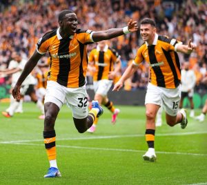 Hull City stuns Manchester United with 2-0 win on premier league return