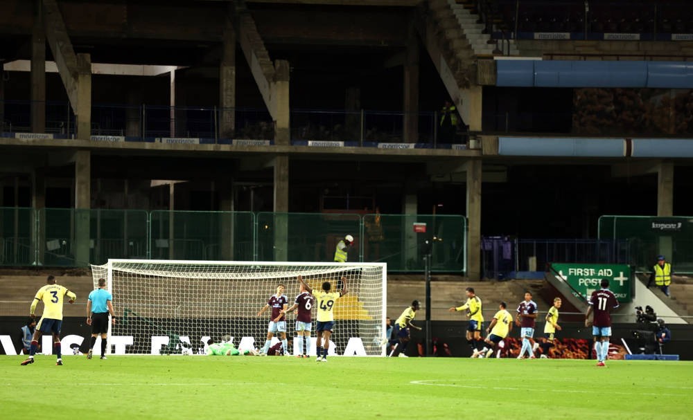 Saka secures Arsenal’s third straight win with lone goal against Aston Villa