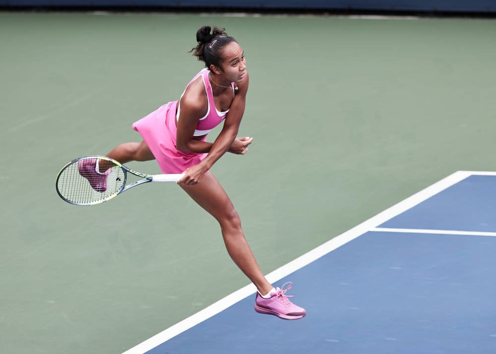 Leylah Fernandez embraces 104 mph serve jab as motivation at US Open