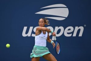 Zheng Qinwen stuns Madison Keys with comeback from 0-5 down at US Open