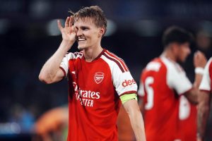 Martin Odegaard leads Arsenal to perfect Champions League start with Napoli winner