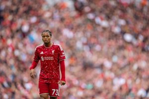 Arsenal monitors fearless Liverpool winger Rio Ngumoha despite slim signing chances