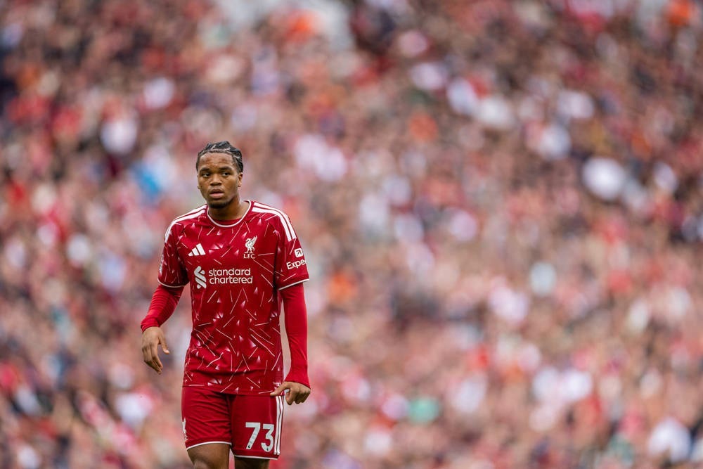 Arsenal monitors fearless Liverpool winger Rio Ngumoha despite slim signing chances