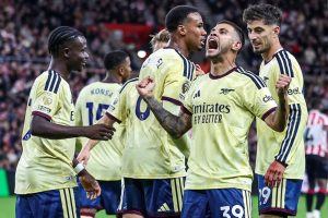 Bruno Guimaraes stuns Sunderland after David Raya’s penalty save in Arsenal’s 2-0 win