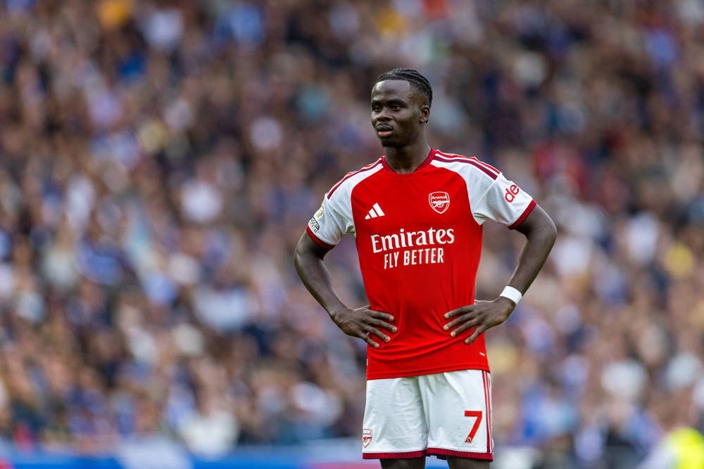 bukayo saka’s three key passes can’t prevent arsenal’s 3-0 defeat to brighton