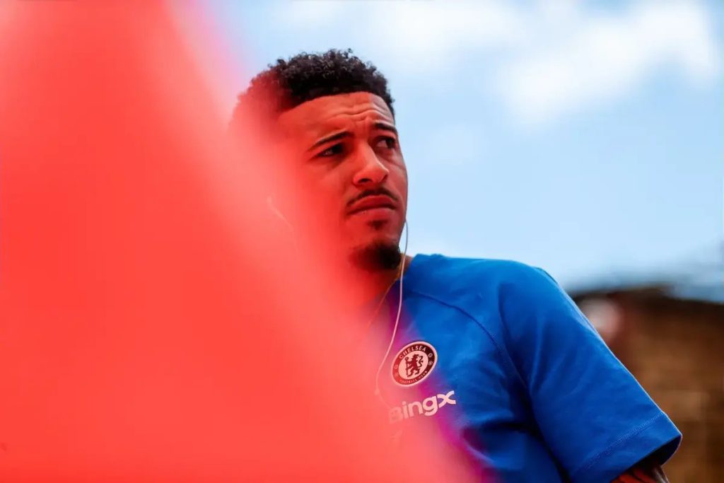 Jadon Sancho trains at 10th-tier Flixton FC but club denies any signing talks