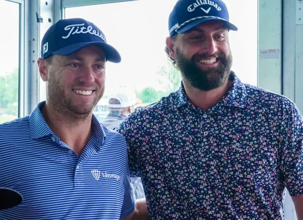 justin thomas swears on hot mic during tough final round at wyndham championship