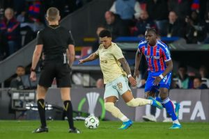 Kaua Elias scores hat-trick as Arsenal and Manchester United scouts watch