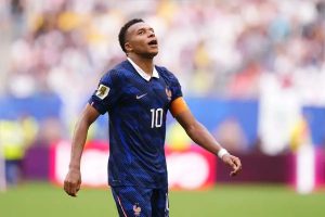 Kylian Mbappe breaks Lionel Messi’s all-time World Cup scoring record with double against England