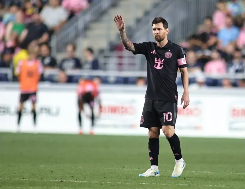 Lionel Messi fined for slapping Philadelphia Union’s Quinn Sullivan in MLS match