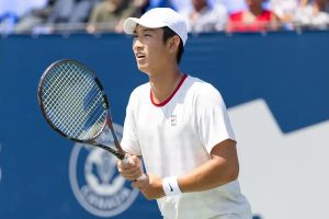 Luciano darderi rallies past Juncheng Shang to reach montreal masters 1000 round of 16