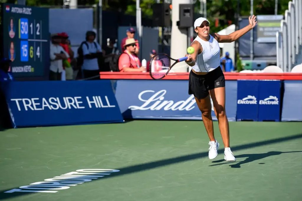 Madison Keys laughs off press mix-up after being mistaken for Jessica Pegula at Toronto Open