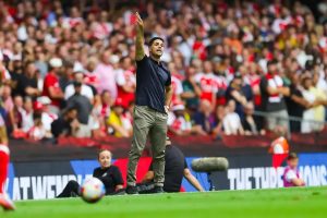 Mikel Arteta reveals Bruno Guimaraes injury status after Arsenal opener absence
