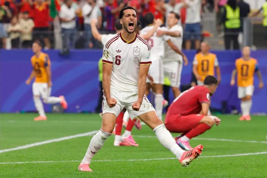 Mikel Merino seals spain’s quarter-final spot as Cristiano Ronaldo exits world cup