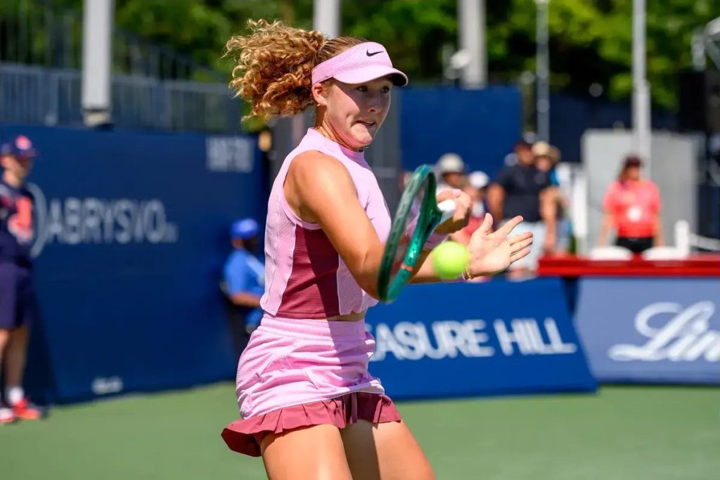 Mirra Andreeva and Iva jovic dominate canadian open day four as cori Gauff advances