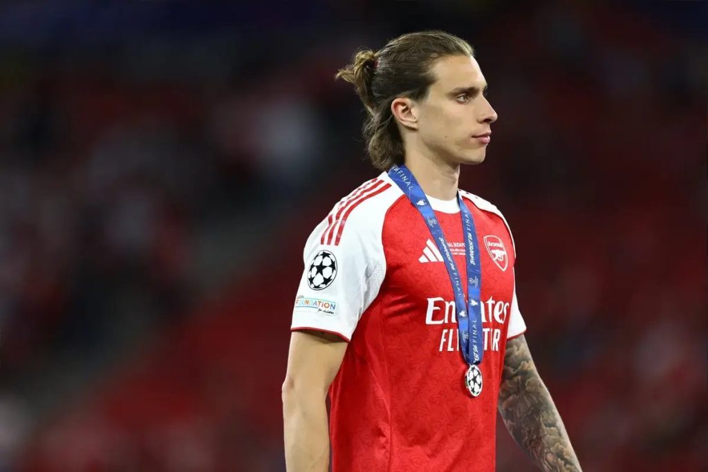 Mourinho targets Arsenal’s Riccardo Calafiori and Piero Hincapie in defensive double raid