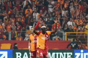 Osimhen scores twice as Galatasaray and Rennes draw in six-goal pre-season thriller