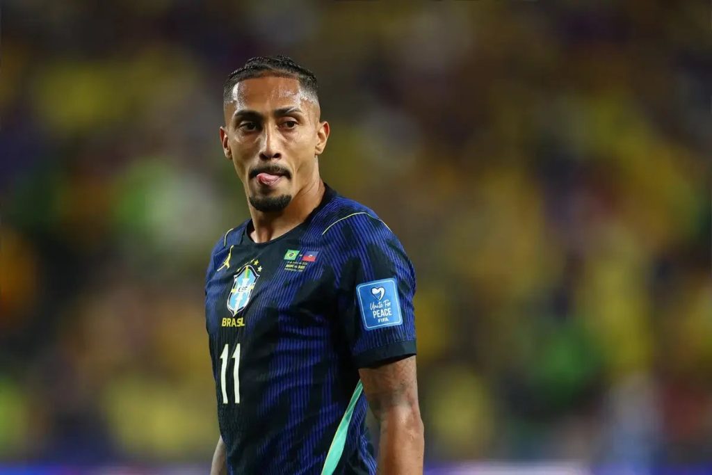 Raphinha’s wife fires back at World Cup winner’s explosive claims on podcast