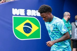 Real Madrid president Florentino Perez insists he wants Vinicius Jr to stay as Arsenal eye move