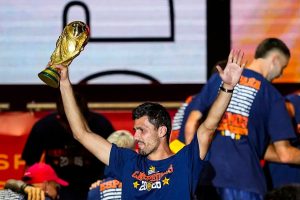 Rodri crowned world’s best midfielder after golden ball and World Cup triumph