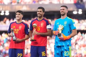 Rodri wins 2026 World Cup golden ball over Messi and Mbappe with midfield mastery