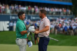 Rory McIlroy admits missed chances after BMW Championship third-place finish