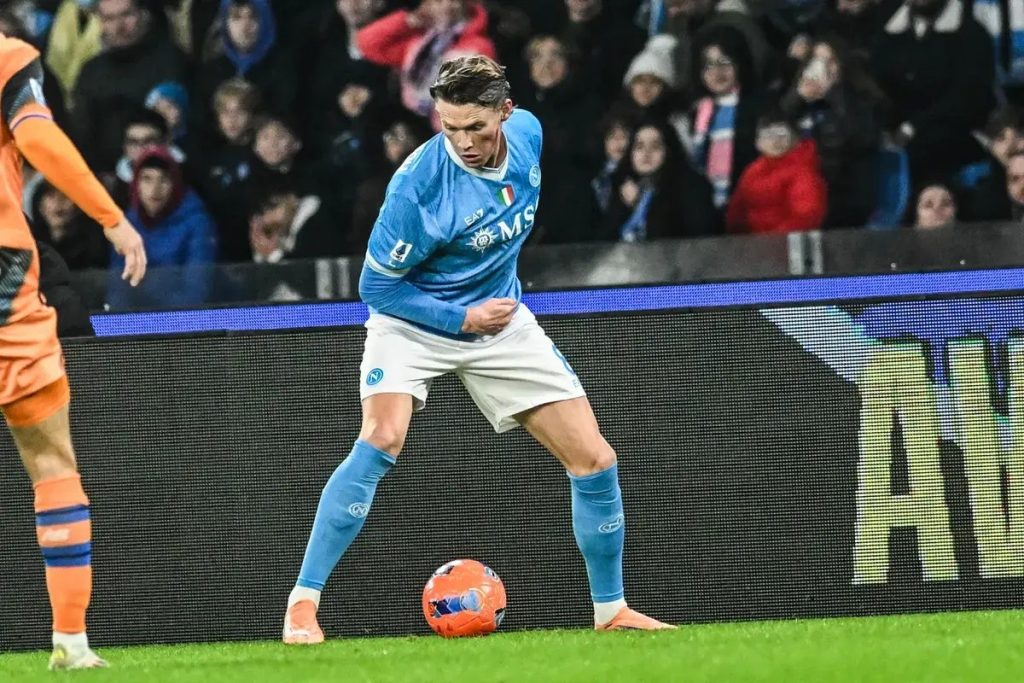 Scott McTominay to miss Napoli’s clashes with Inter and Arsenal after heart procedure