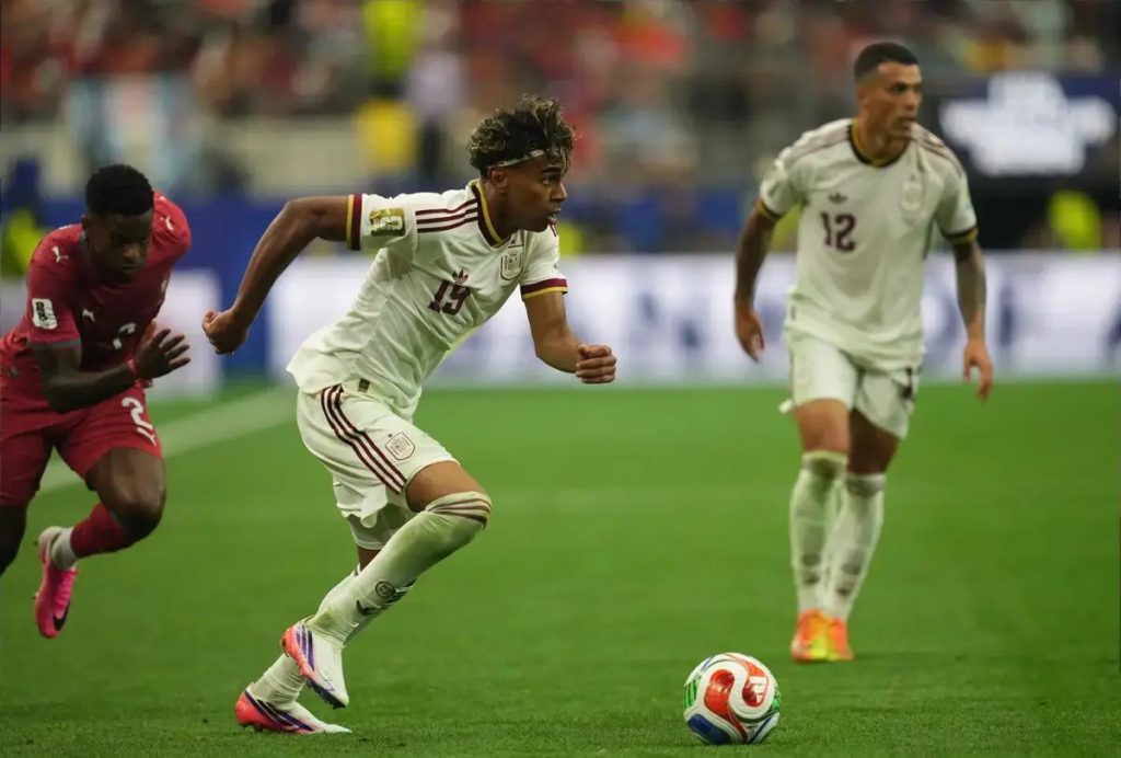 Spain secures narrow win over Portugal with Merino’s late goal ahead of France clash
