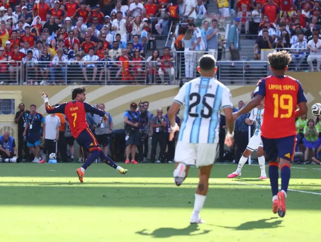 Spain wins world cup 2026 after Ferran Torres breaks deadlock against 10-man Argentina