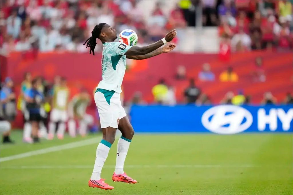 Tottenham enters explosive talks for AC Milan winger Rafael Leão amid Arsenal interest