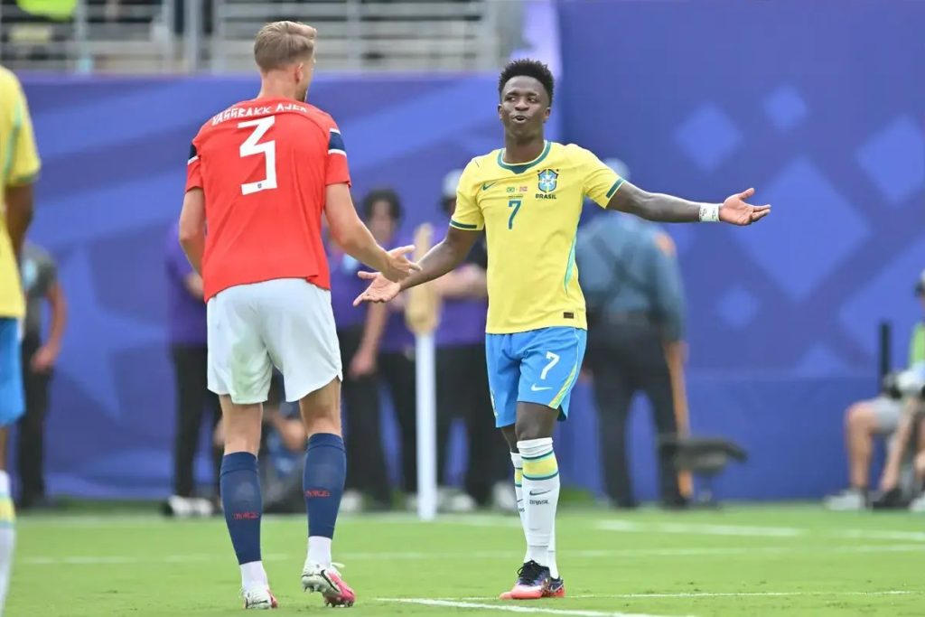 Vinicius jr’s agency blasts media amid real madrid contract uncertainty