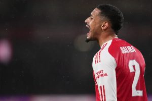 William Saliba set for extended absence as Arsenal defender recovers from back surgery