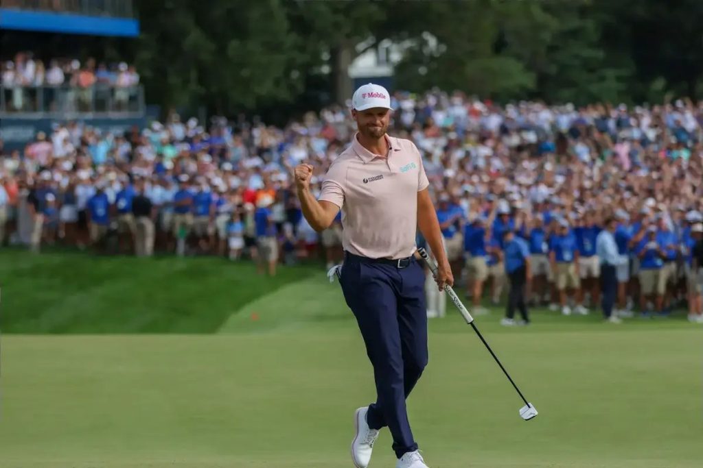 Wyndham Clark defends controversial ball lie at BMW Championship amid scrutiny